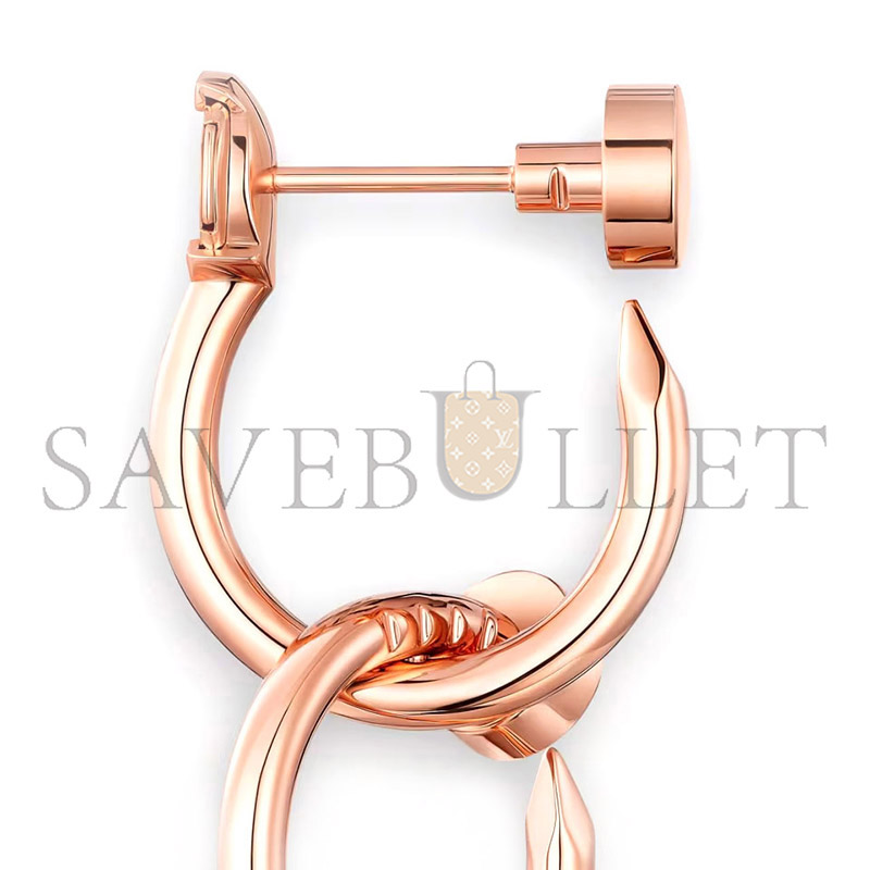 CARTIER JUSTE UN CLOU EARRINGS DOUBLE B8301527